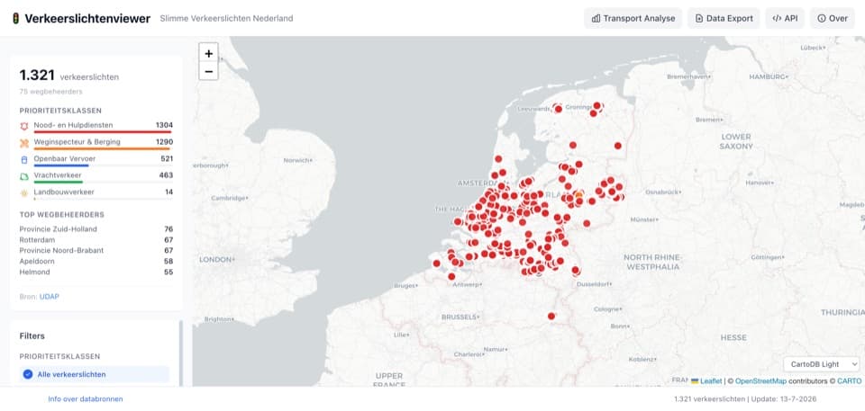 Verkeerslichtenviewer screenshot 1